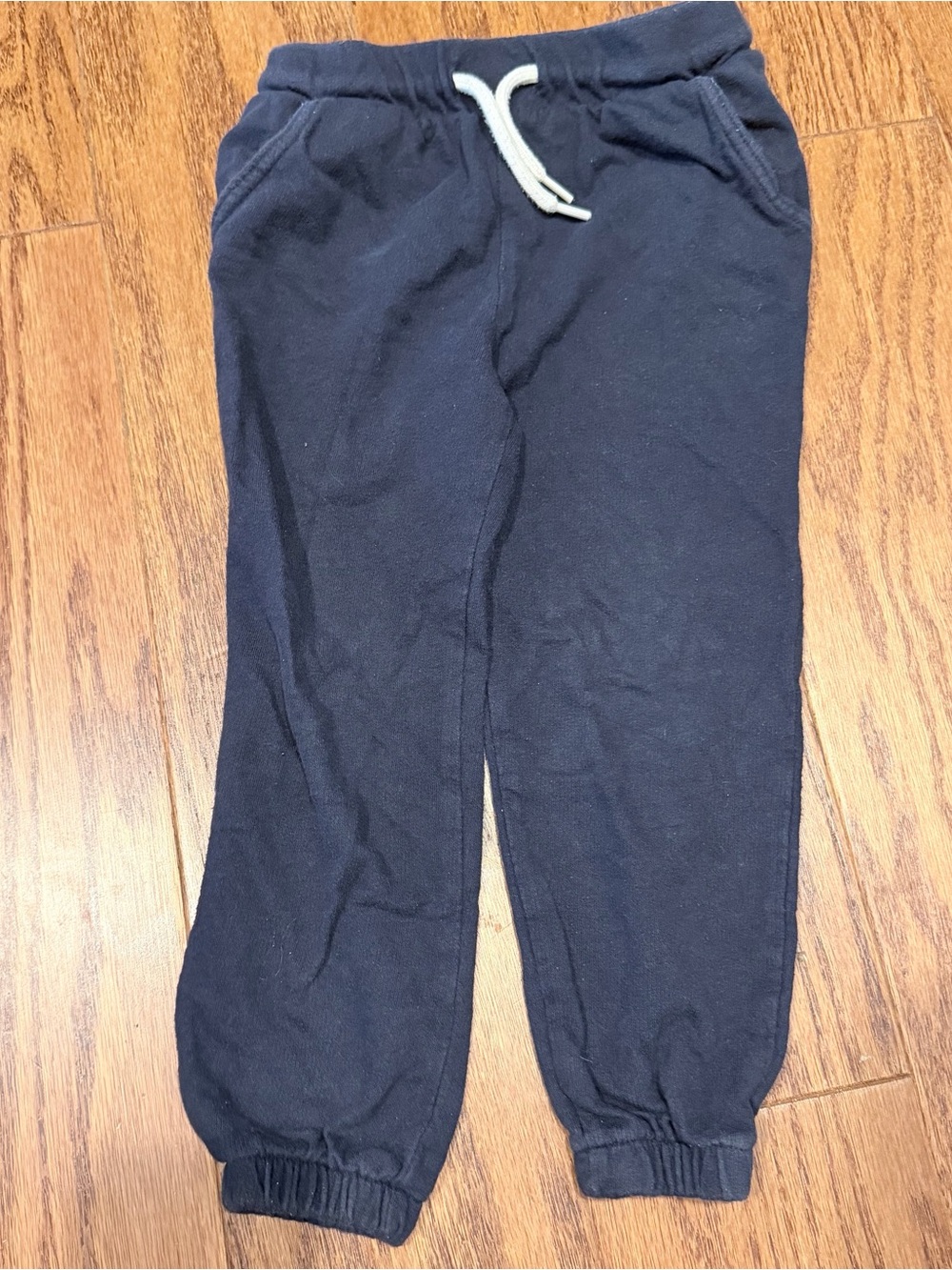 Old Navy Navy Blue Jogger Sweatpants with White Drawstring